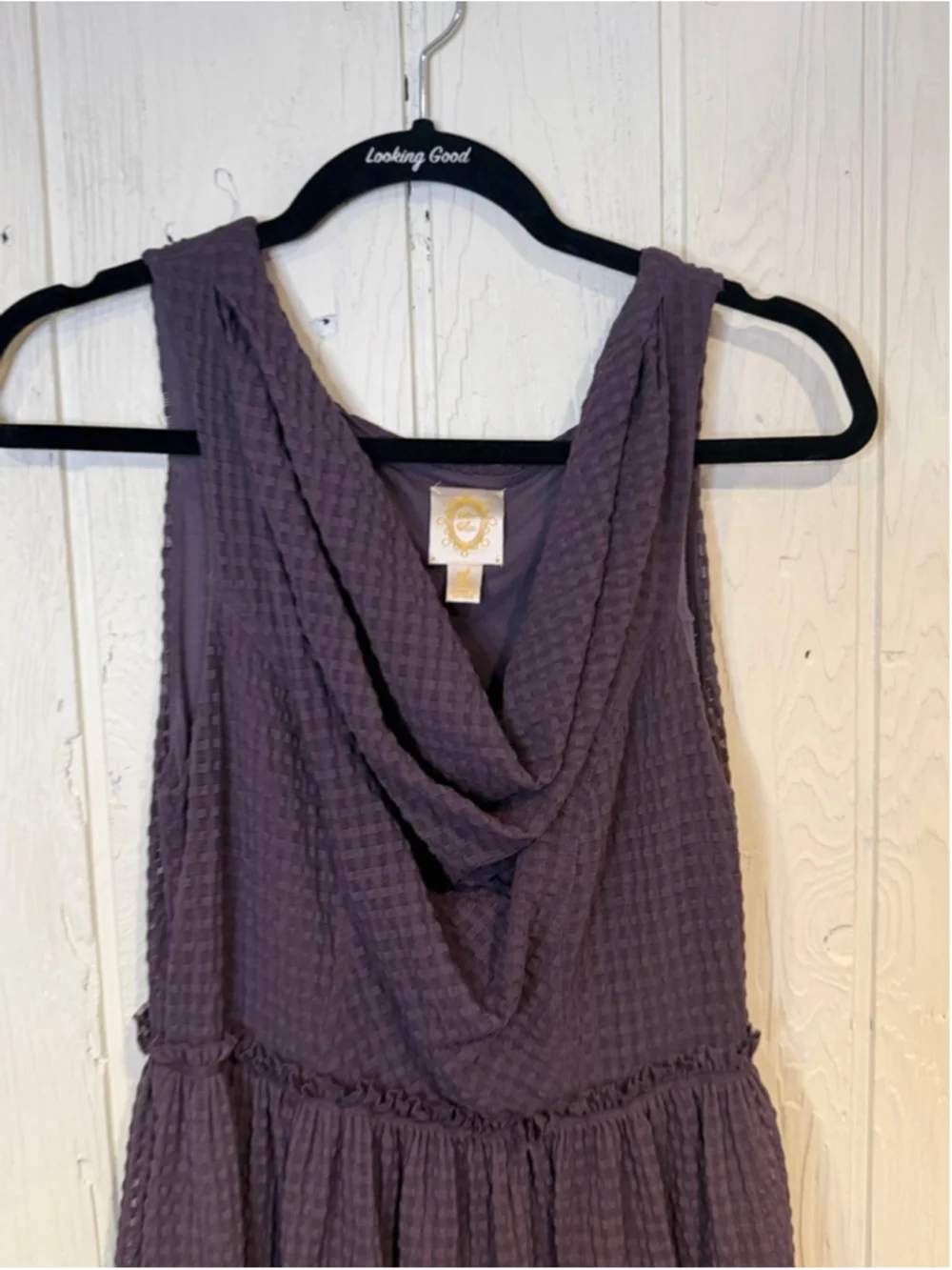 Women's Ric Rac Purple Mini Dress S - Picture 2 of 12